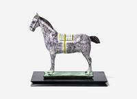 An Early Staffordshire Pearlware Figure of a Horse