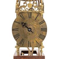A French Brass Lantern Clock