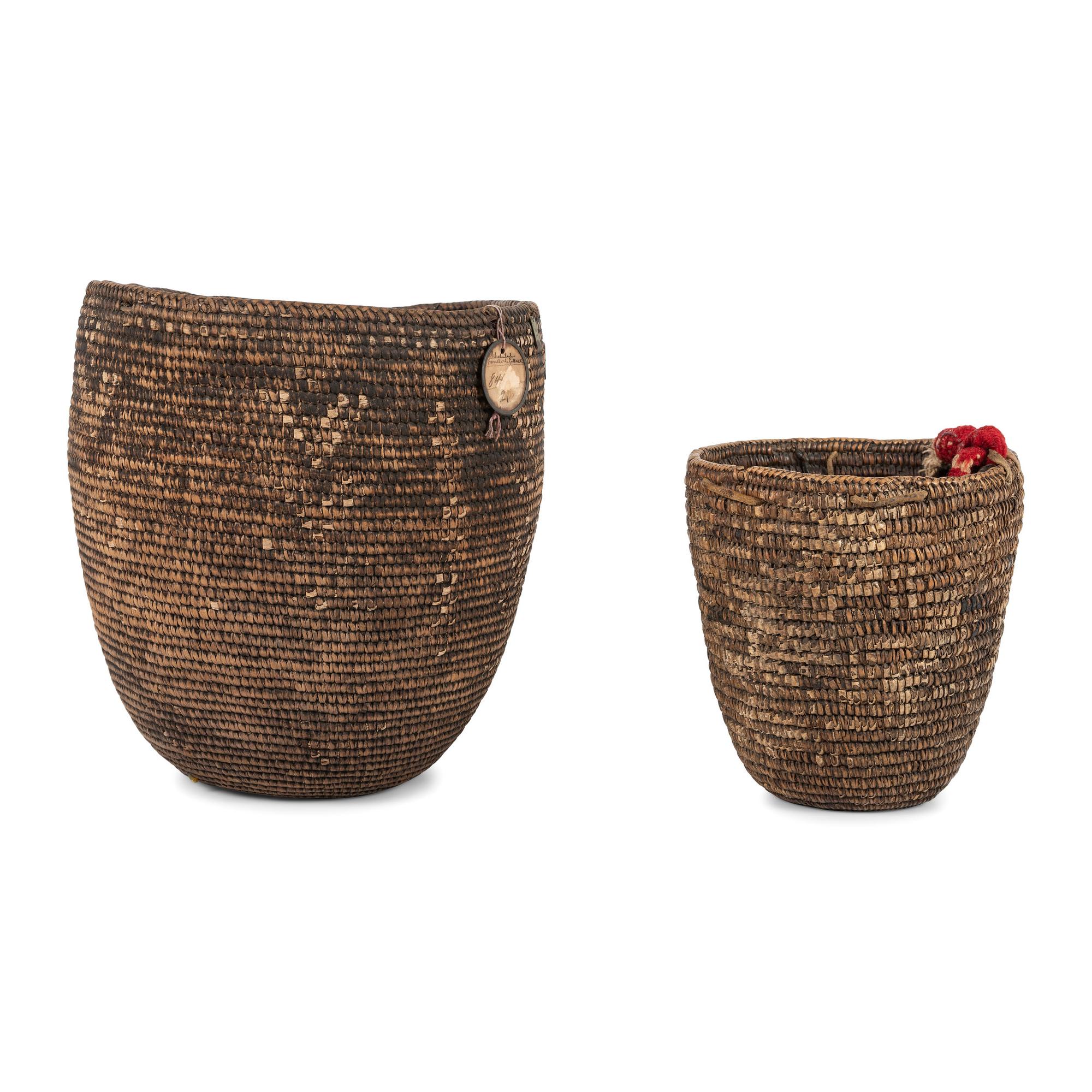 Klickitat Imbricated Burden Baskets