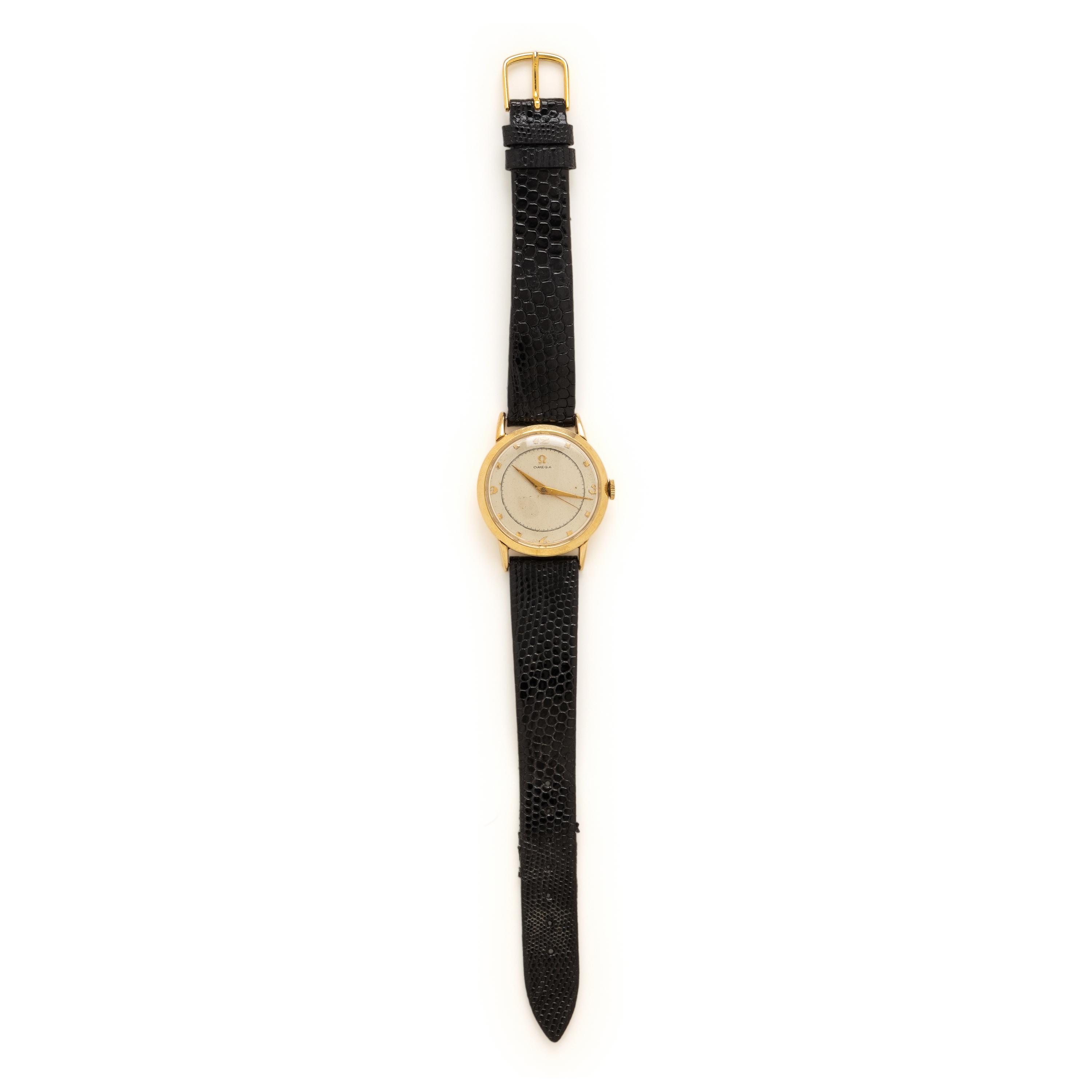 Omega, Yellow Gold Watch