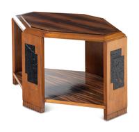 An Art Deco Calamander Side Table