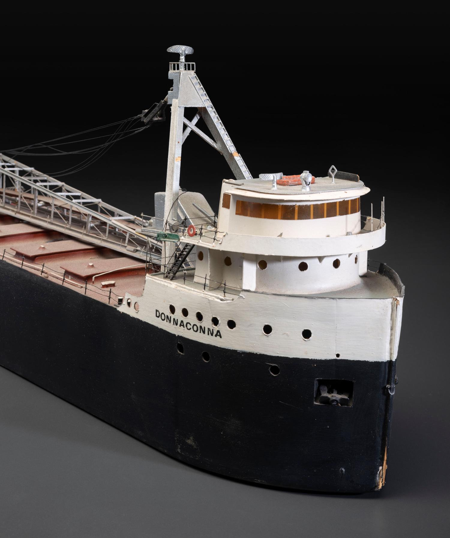 A Great Lakes Bulk Freighter Model, SS Donnacona
