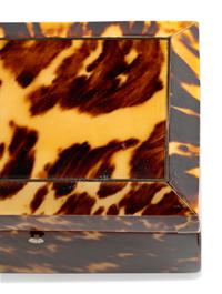 Three George III Tortoise Shell Boxes