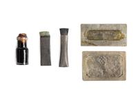 Stencil kit identified to Private Tilman Shupe, Company I, 85th Indiana Volunteer Infantry Regiment, mortally wounded at Peach Tree Creek, GA, 21 July 1864.