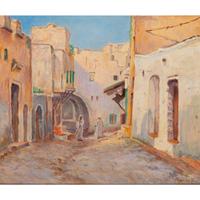 Untitled (Middle Eastern Street Scene)