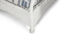 A Suite of White-Painted Wicker Furniture
