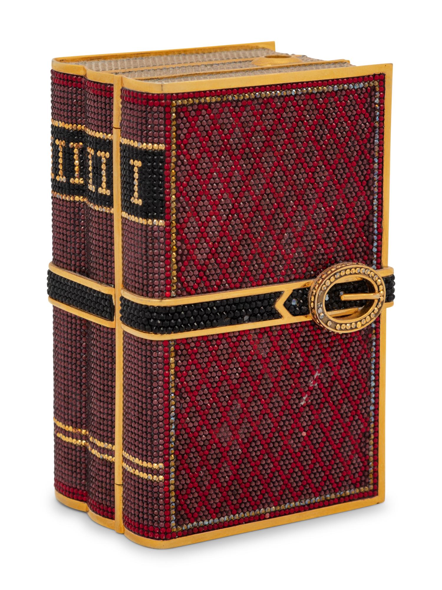 Judith Leiber Limited Edition Bound Books Minaudière
