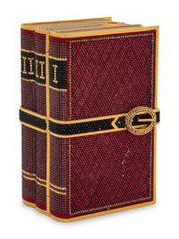 Judith Leiber Limited Edition Bound Books Minaudière