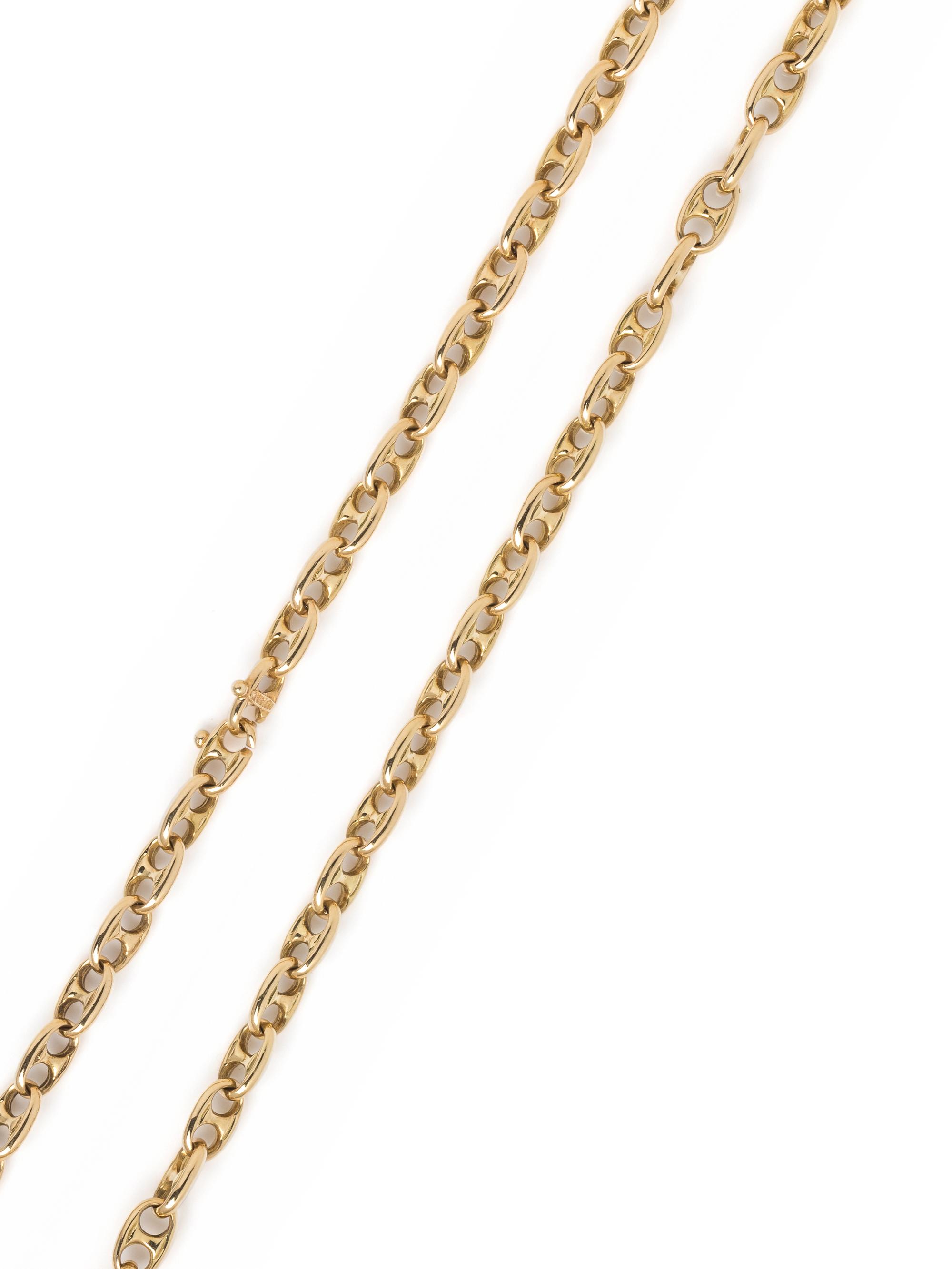 YELLOW GOLD NECKLACE