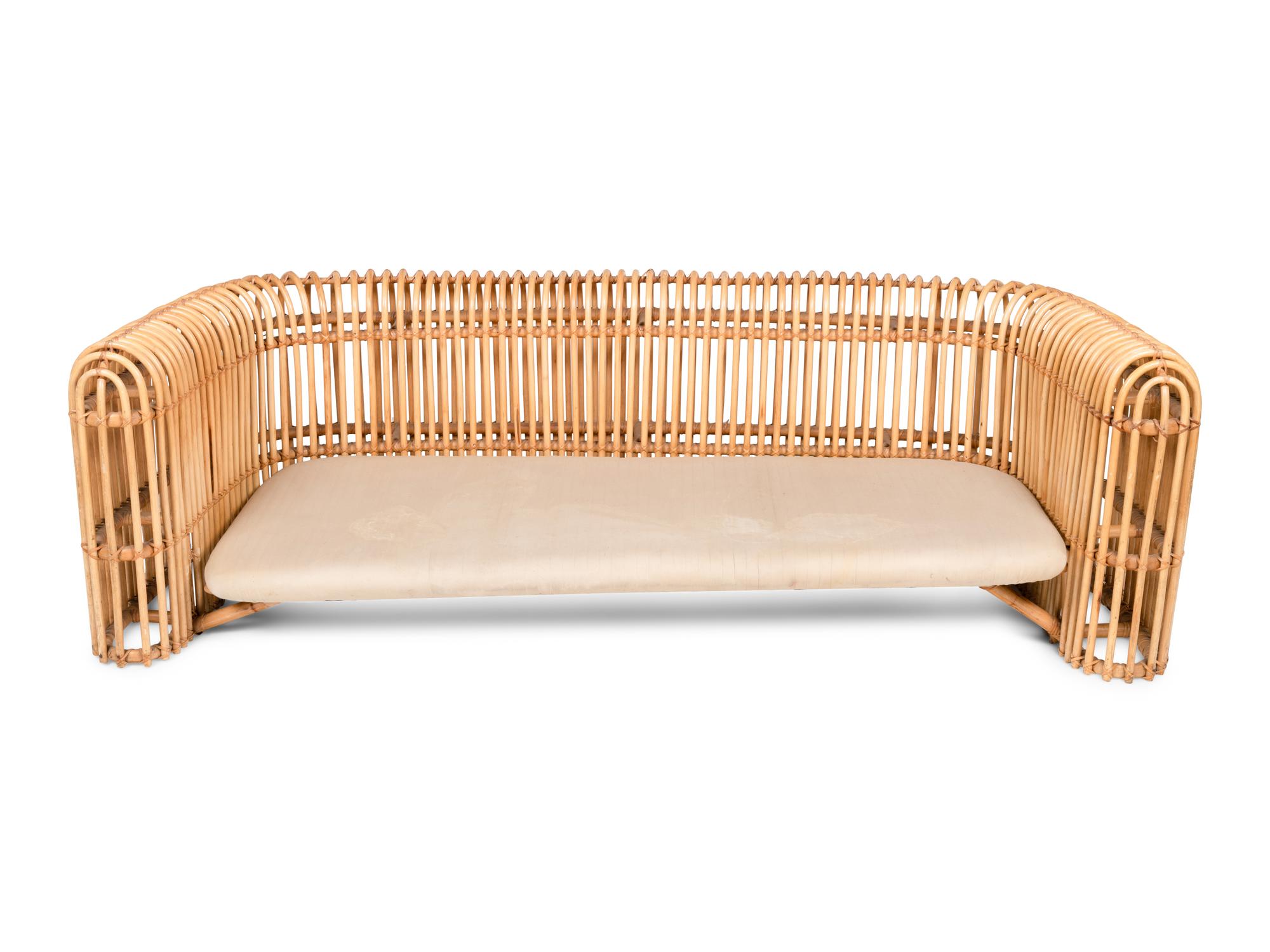 Sofa, c. 1978 Willow and Reed, USA