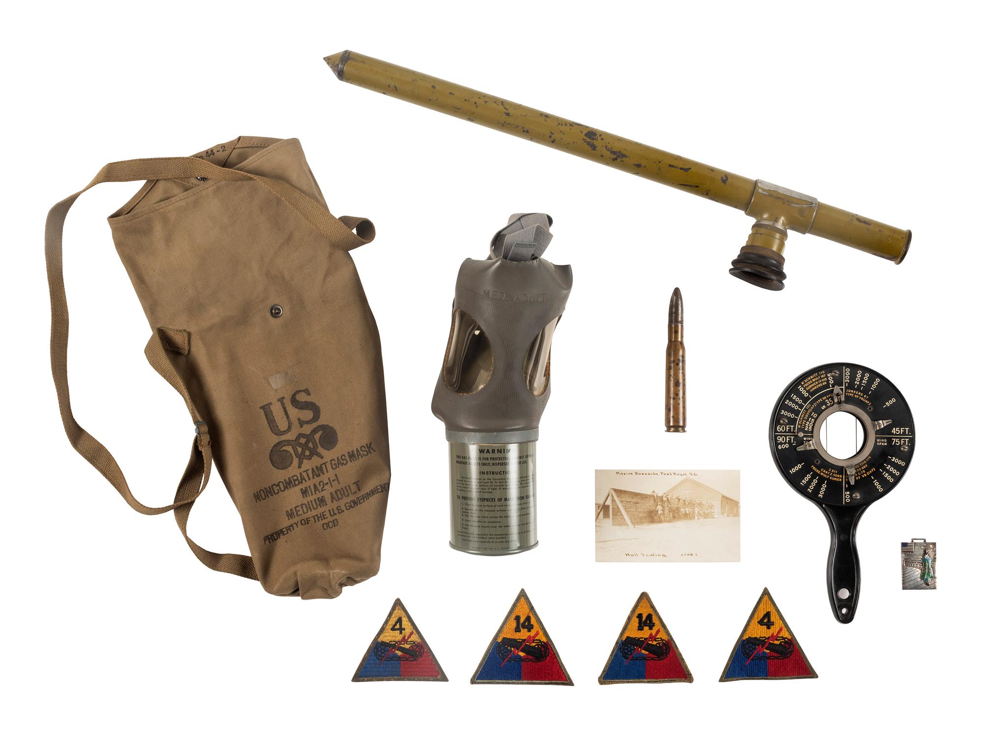 [WORLD WAR II]. Ephemera and accoutrements.