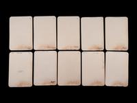 A Group of 44 1940s Original George Burke Chicago Cubs Photographs Owned by Jimmie Wilson,