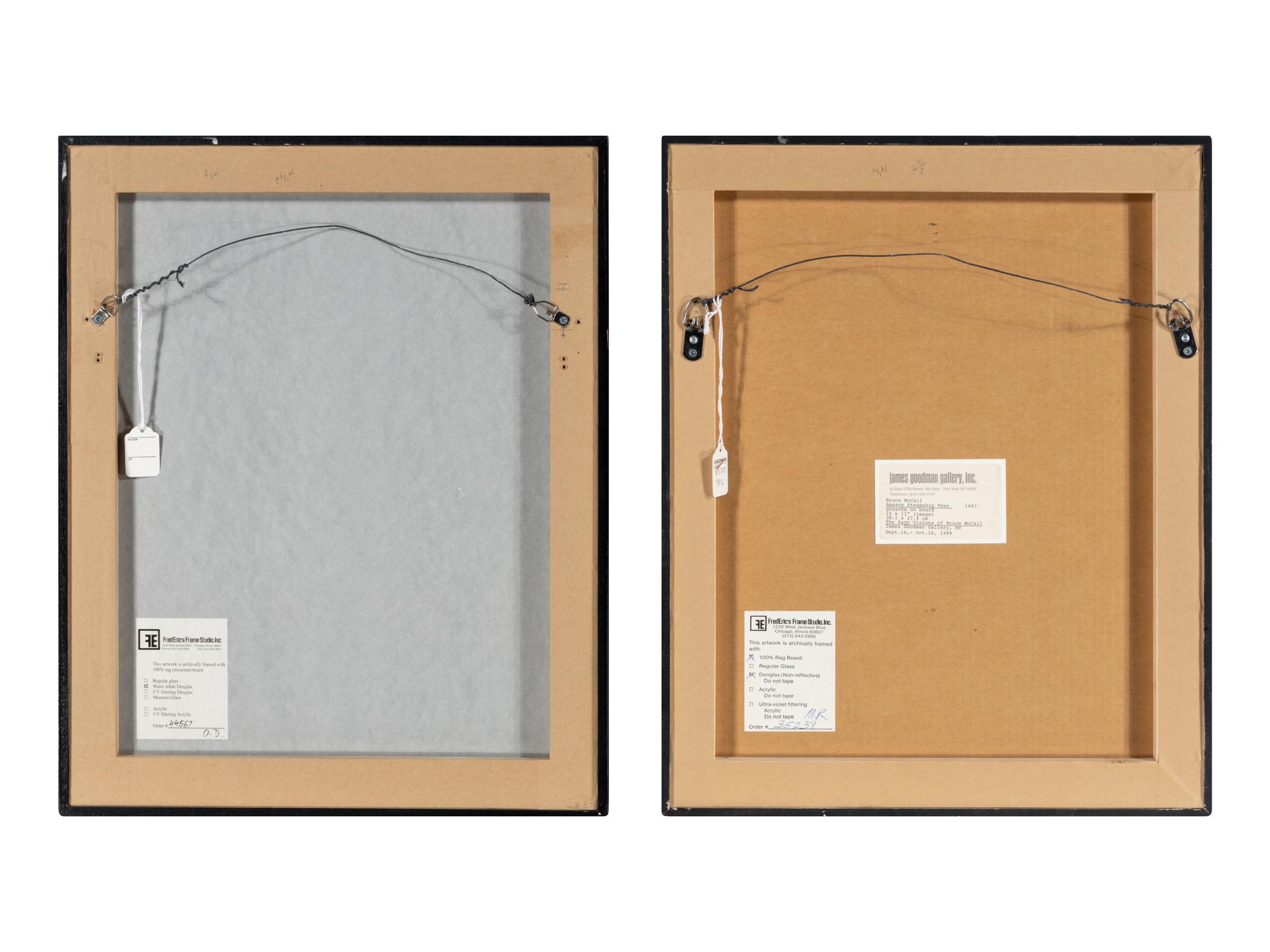 Expect Long Delays and Amazon Steamship Tour (two works), 1997