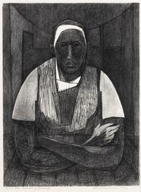 Samella Sanders Lewis (American, 1923–2022) — House of Shango, 1992