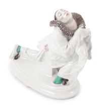 A Meissen Porcelain Pierrot Figure