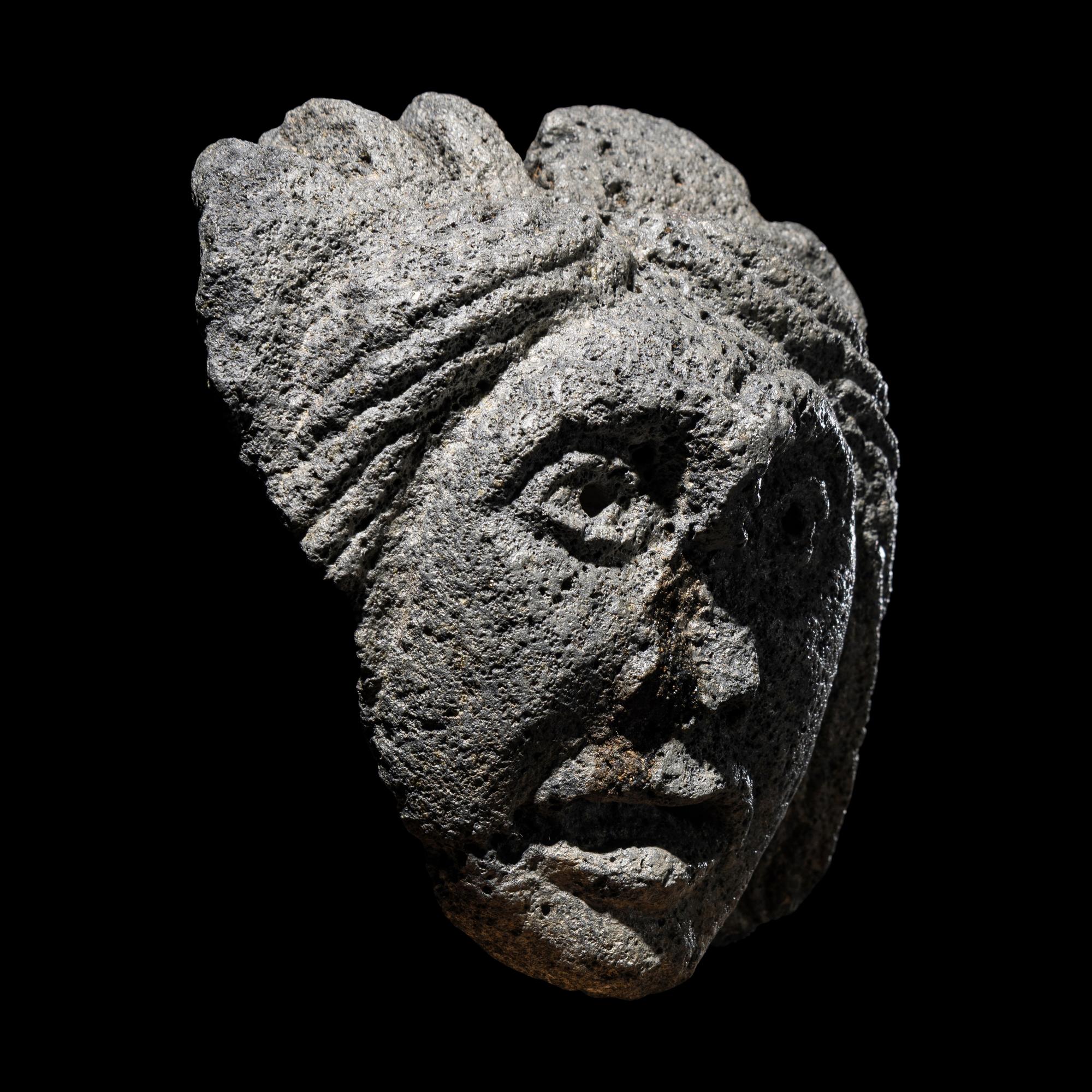 A Medieval Lava-Stone Grotesque