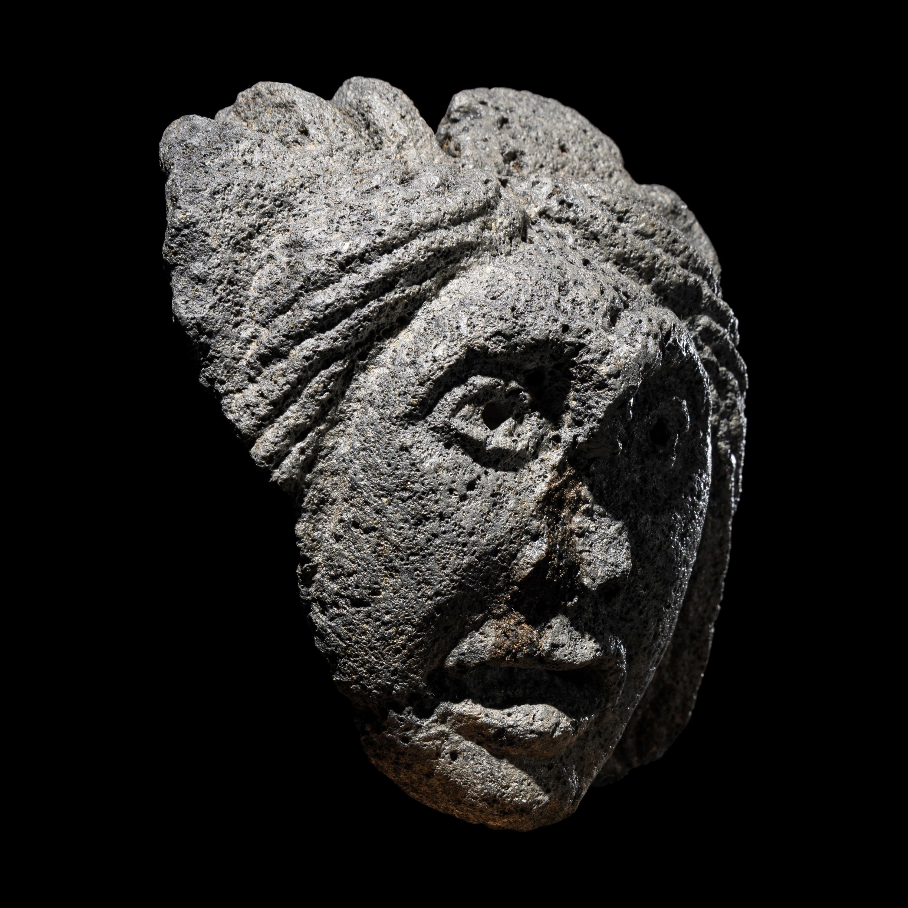 A Medieval Lava-Stone Grotesque