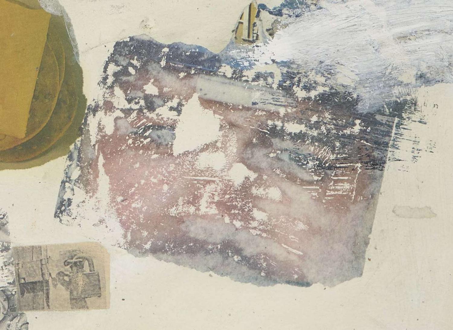 Robert Rauschenberg (American, 1925-2008) - Letter Head II (Syn-Tex)