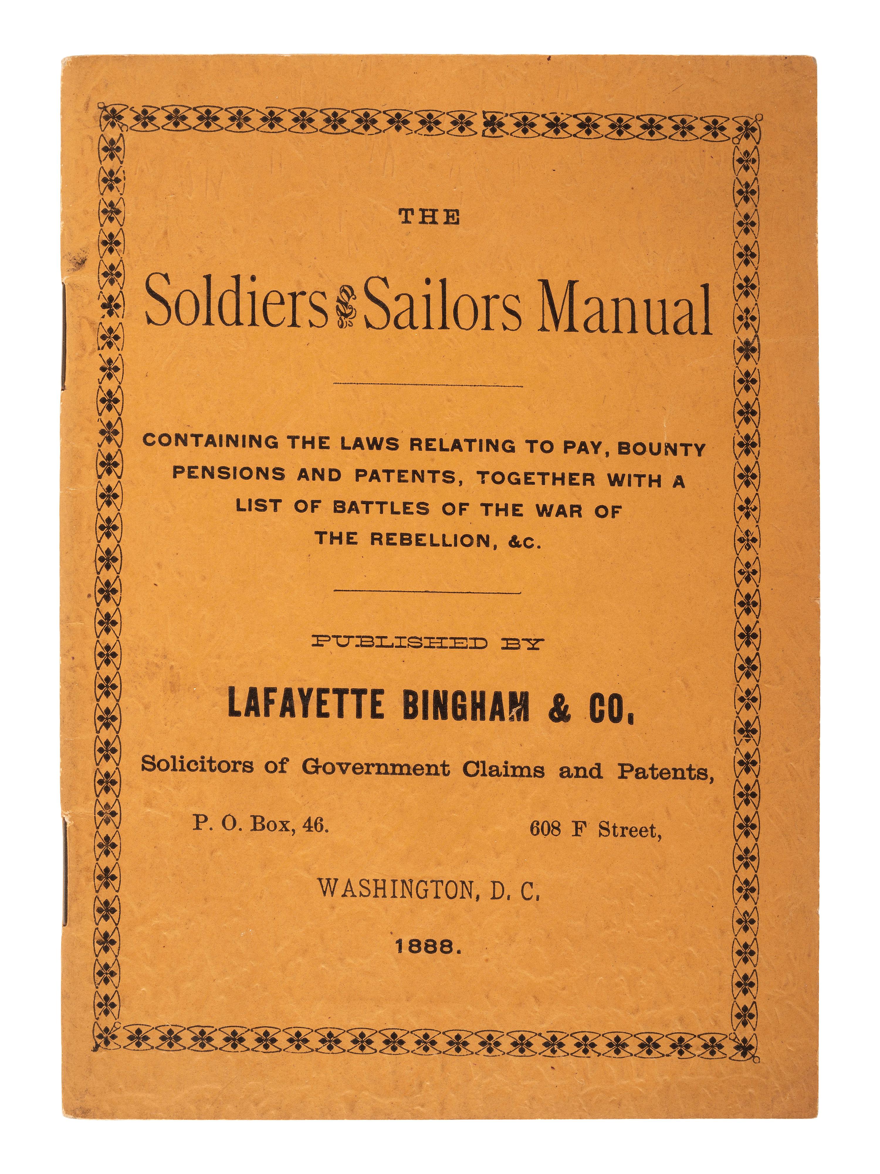 [CIVIL WAR]. A group of Civil War signatures highlighted by a signed CDV of Union General William F. Smith.
