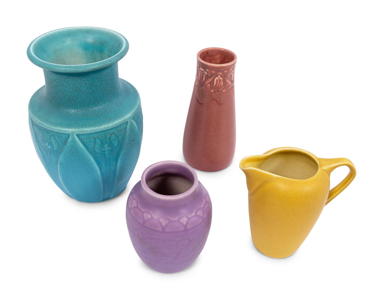 A Group of Rookwood Pottery