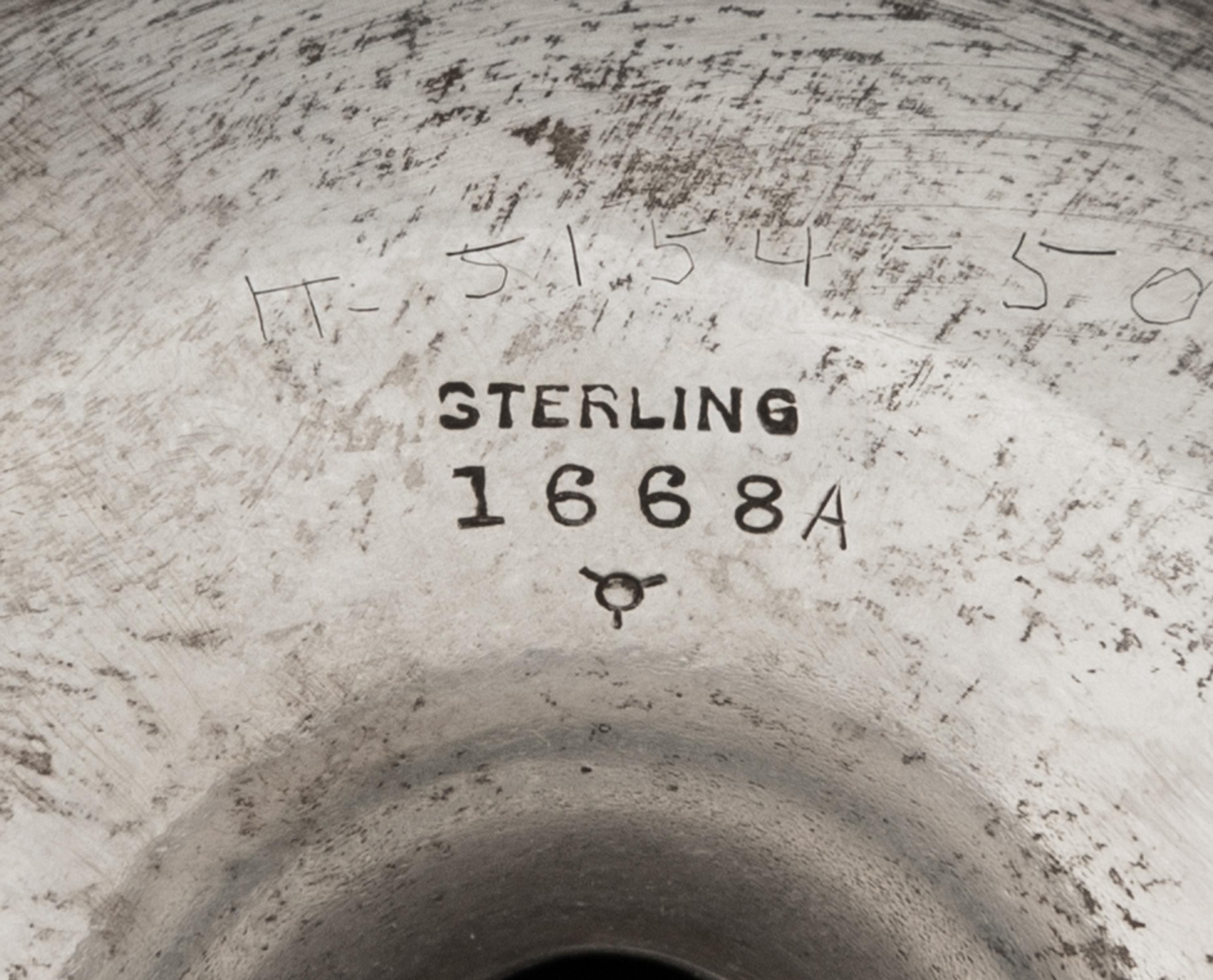 Seven Whiting Silver Goblets