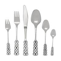 A Norwegian Silver Flatware Service