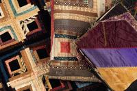 Three Patchwork Fabric Quilts