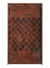 Four Paint Decorated Game Boards