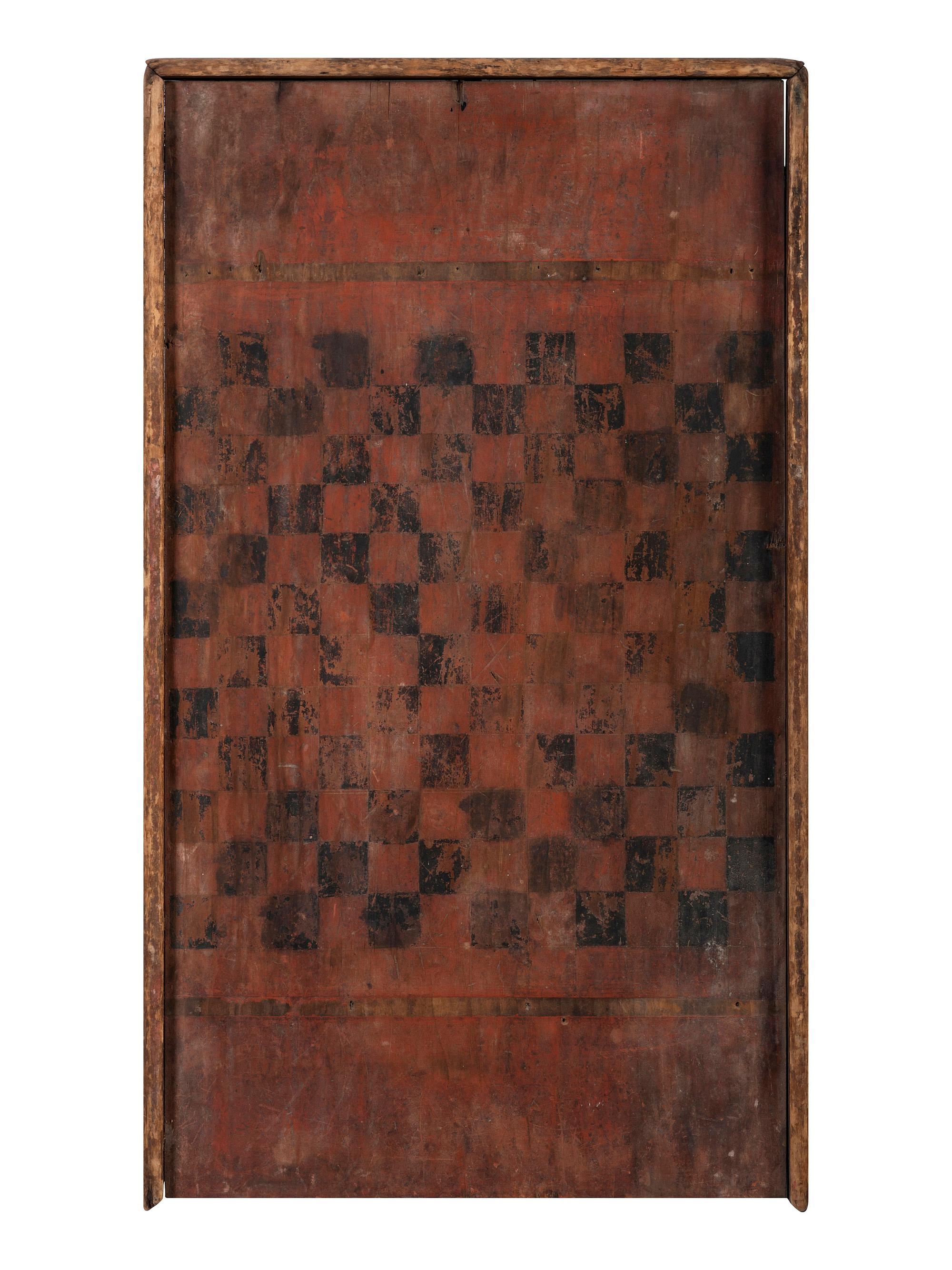 Four Paint Decorated Game Boards