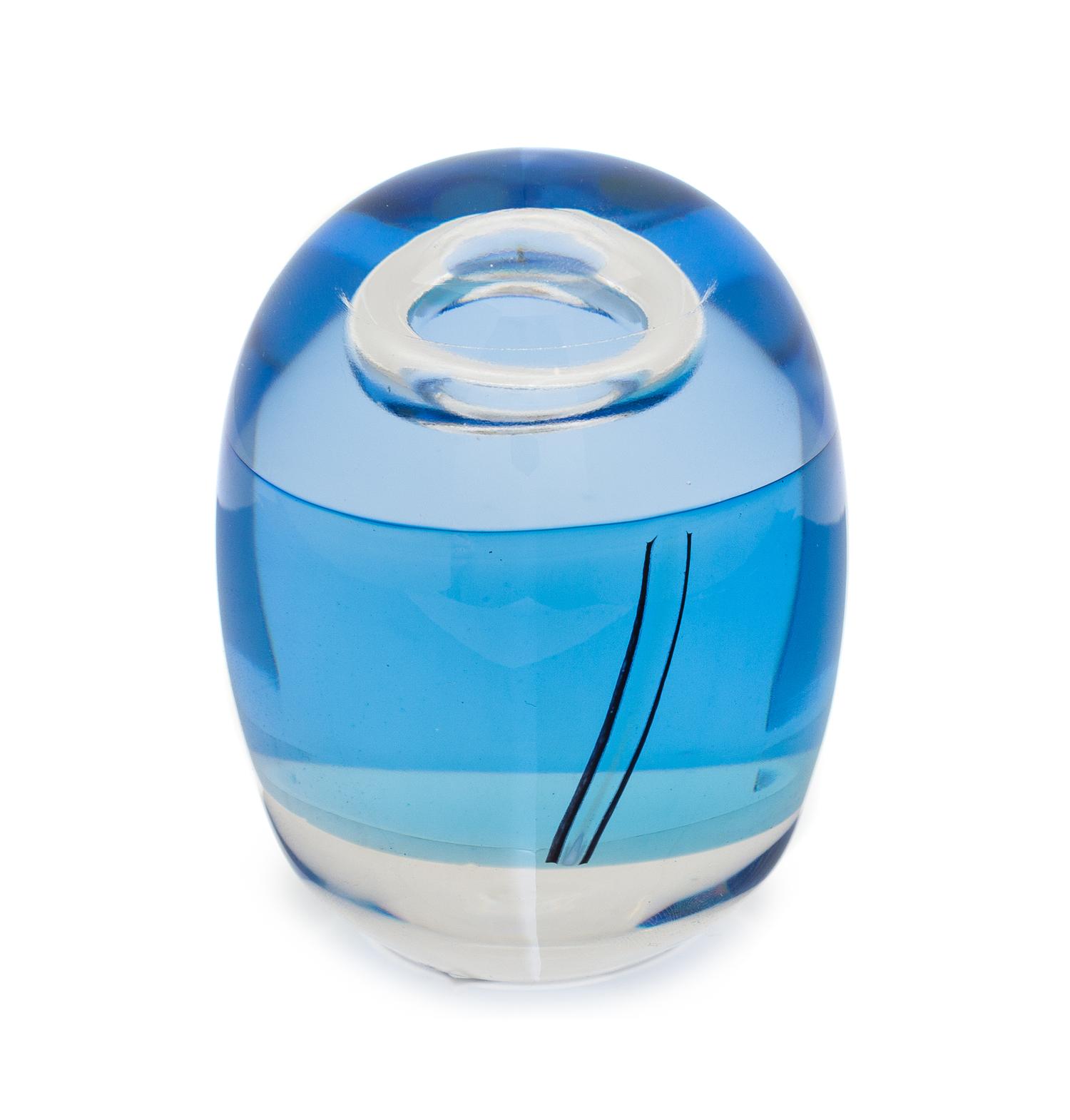 Kosta Boda , Sweden, a high-domed paperweight, 1984