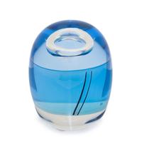 Kosta Boda , Sweden, a high-domed paperweight, 1984