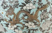 A Pair of Chinese Export Porcelain Jardinières