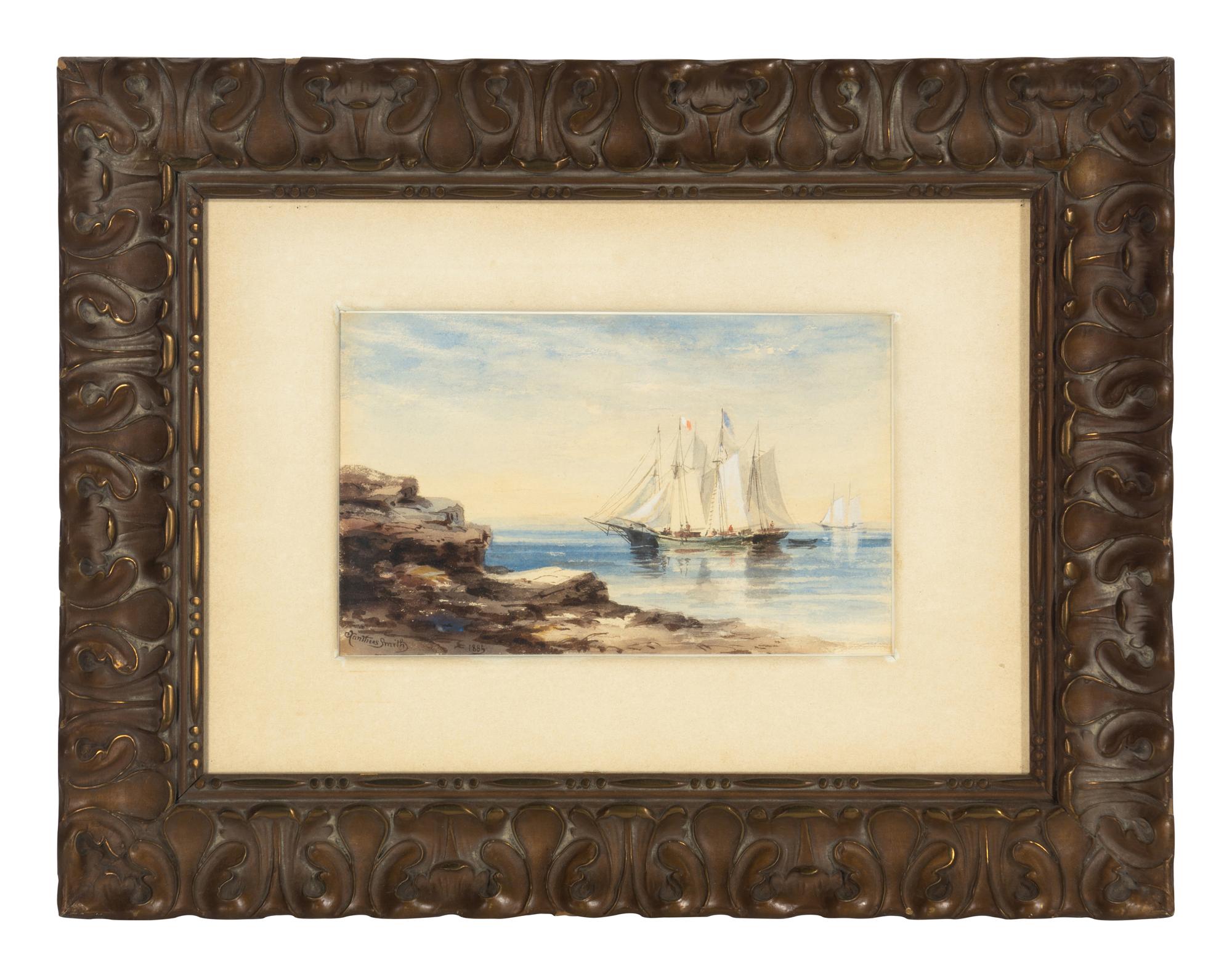 Ships off the Coast