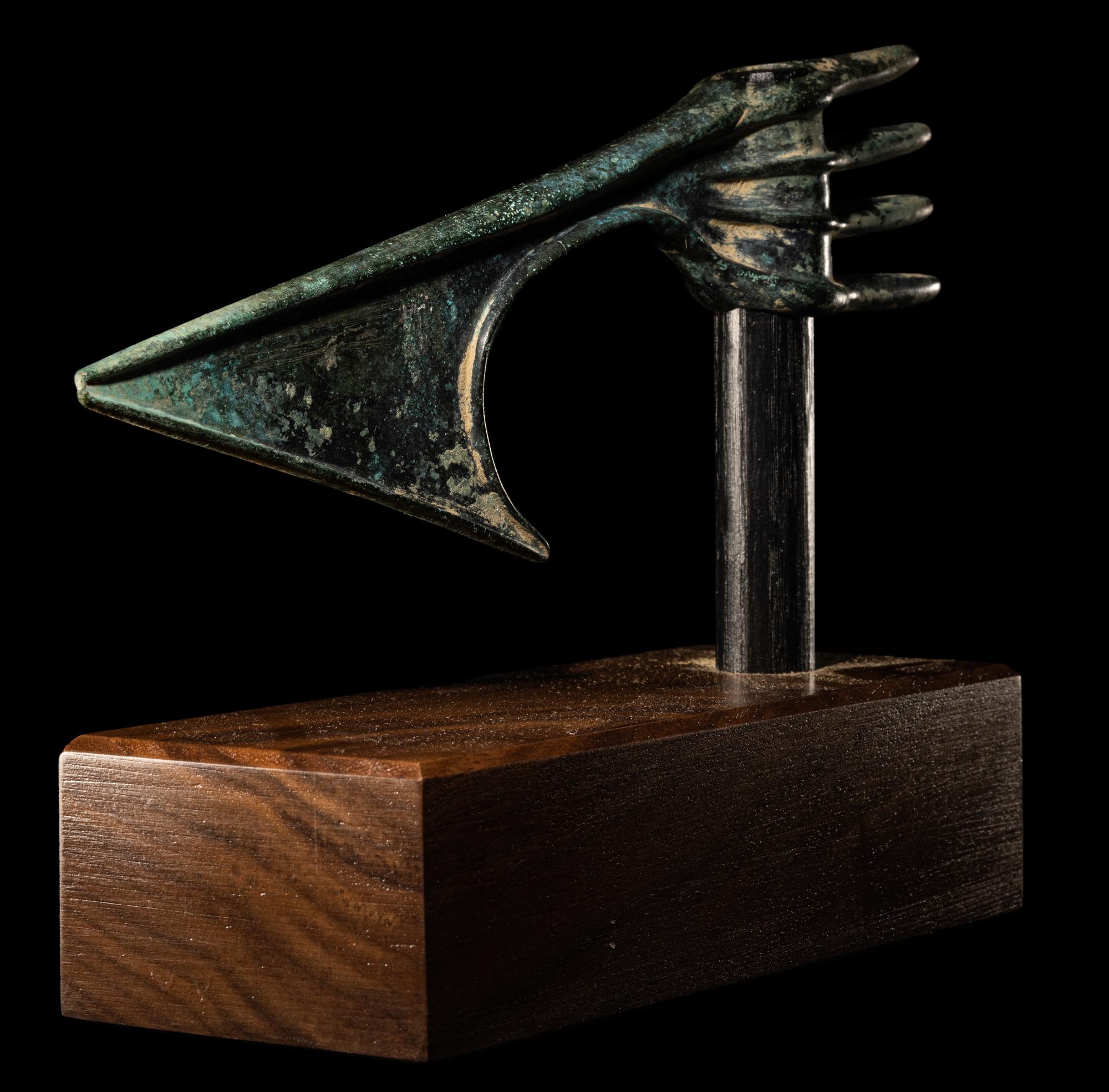 A Luristan Bronze Axehead