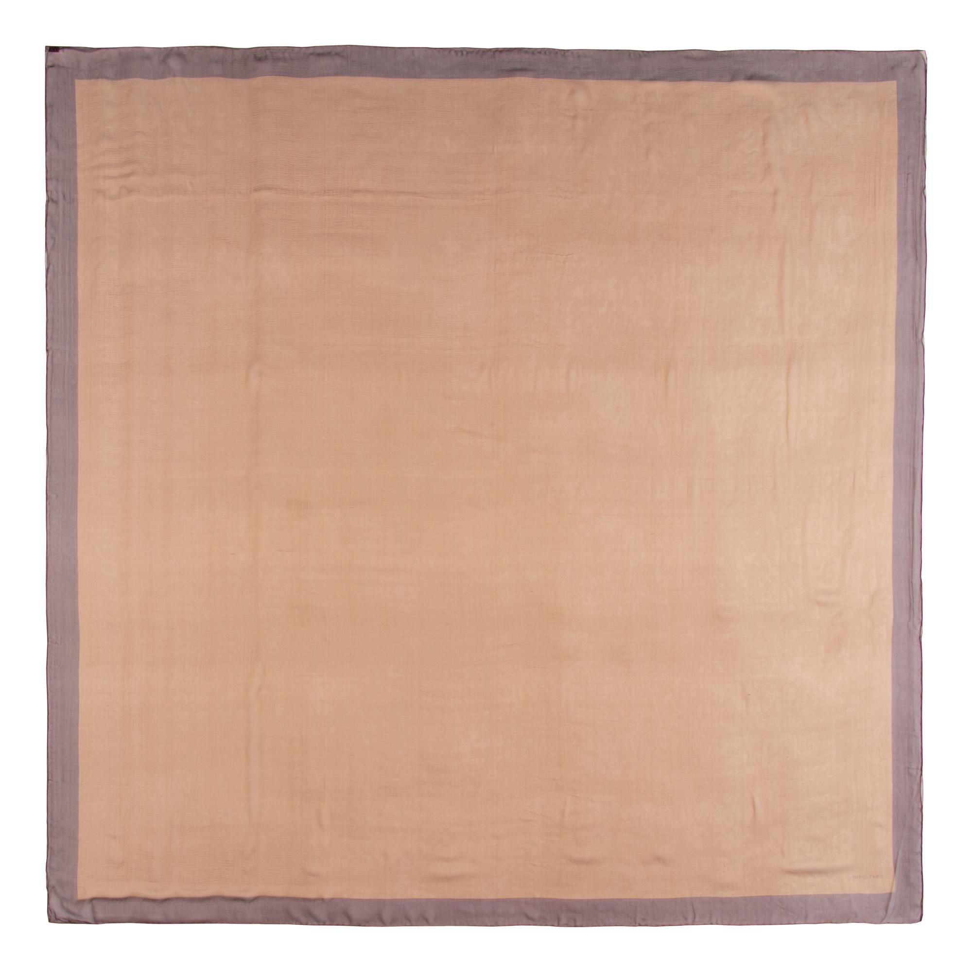 Four Hermès 140cm Silk Chiffon Scarves