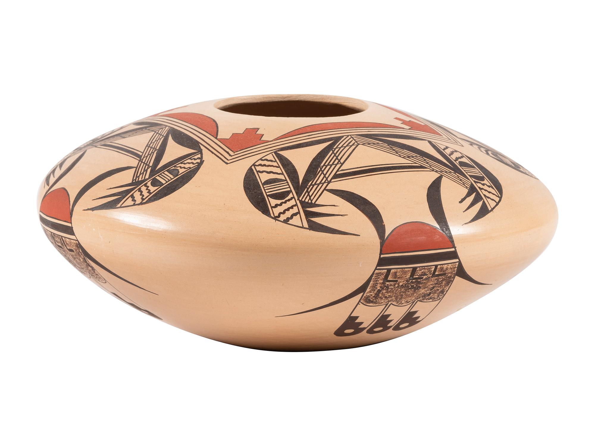Polychrome Pottery Bowl