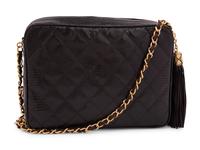 Chanel Quilted Lizard Skin Crossbody Bag, 1989-91