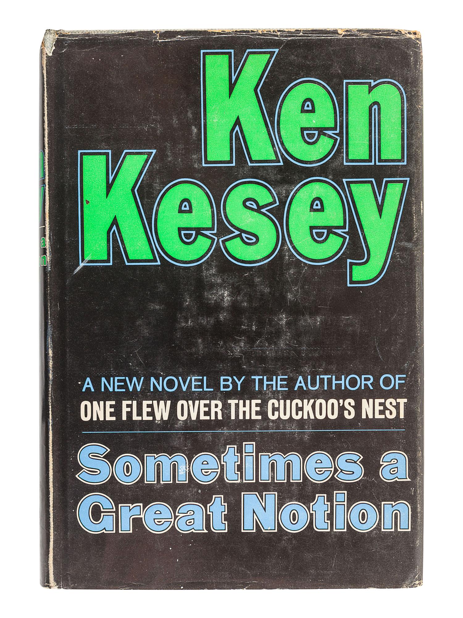 KESEY, Ken (1935-2001). Sometimes a Great Notion. New York: The Viking Press, 1964.