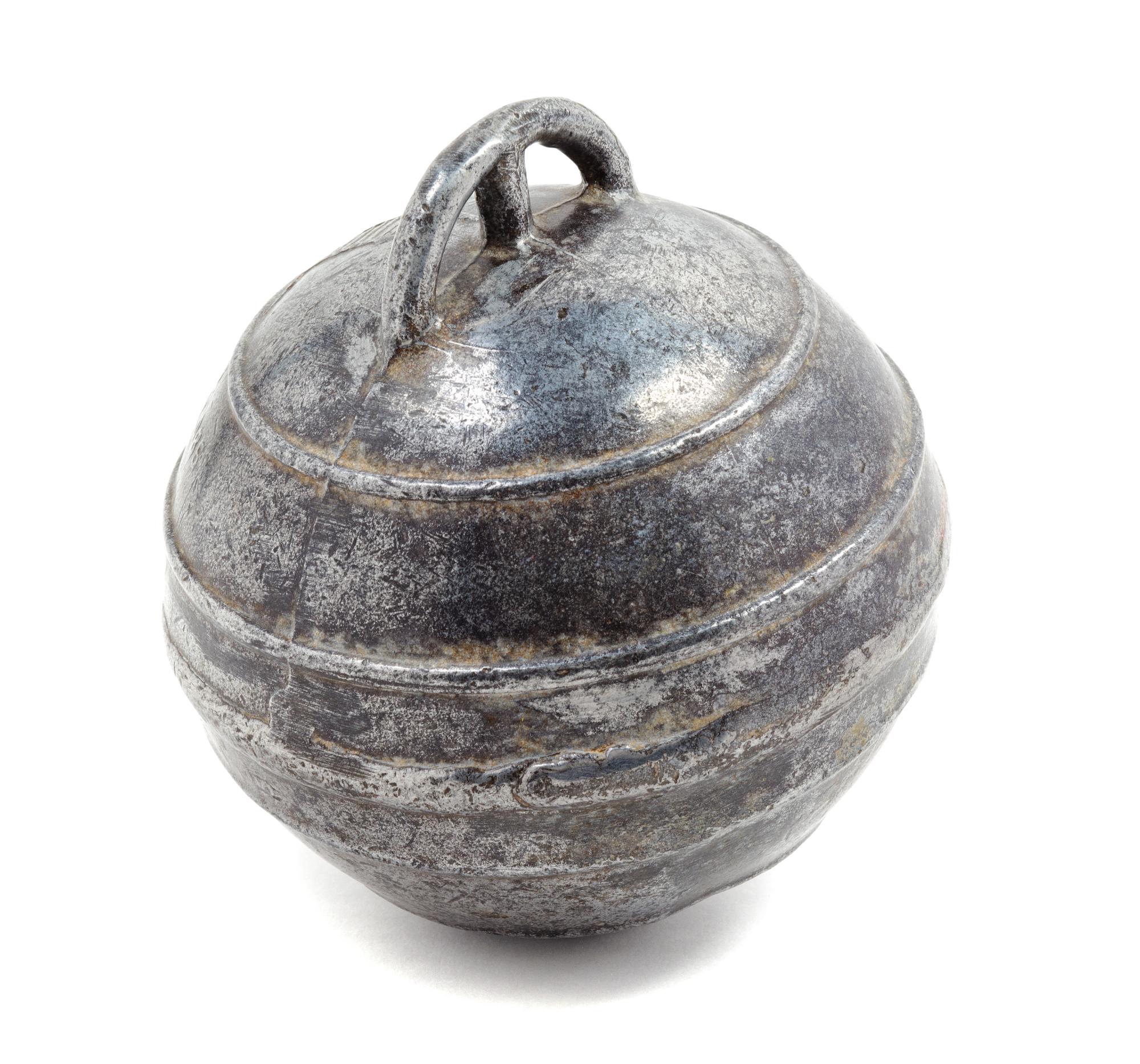 A Spanish Metal Fishing Float or Buoy