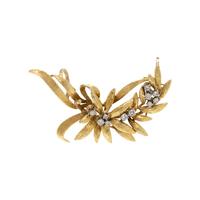 YELLOW GOLD AND DIAMOND PENDANT