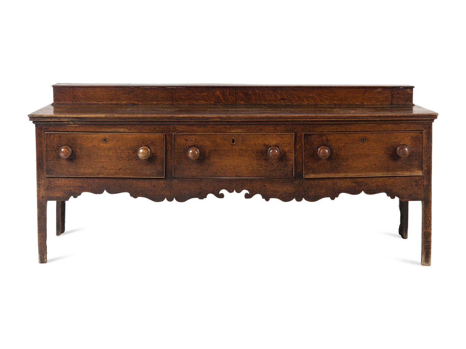 An English Oak Welsh Dresser Base