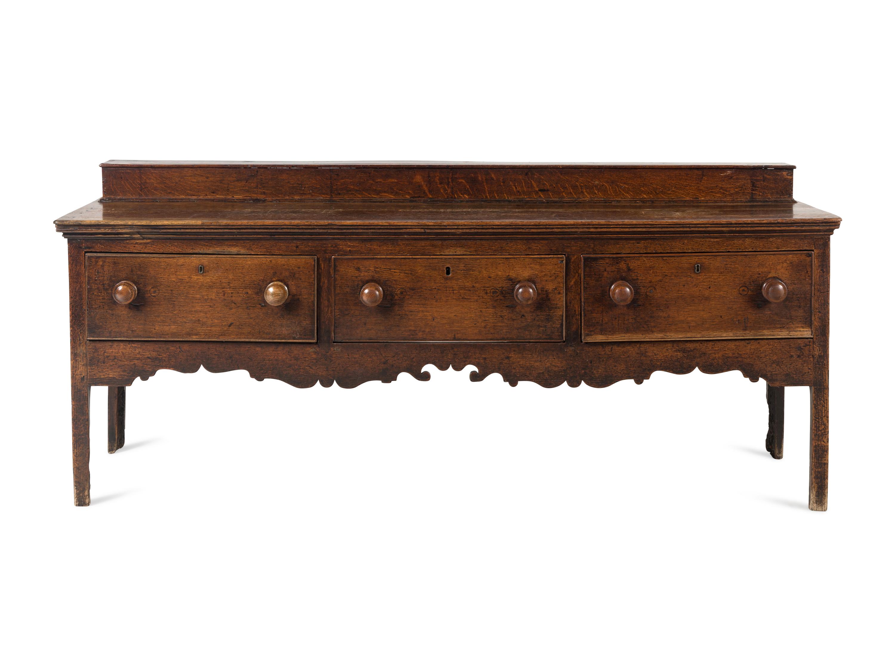 An English Oak Welsh Dresser Base