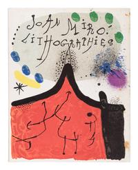 MIRÓ, Joan (1893-1974). Joan Miró. Lithographs . Vol.I: New York: Tudor Publishing Company, 1972; Vol.II: New York: Léon Amiel Publisher, 1975; Vols.III & IV: Paris: Maeght Éditeur, 1977, 1981.