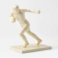 A Wedgwood Queensware "Rugby Player" Figure UK, 1930s