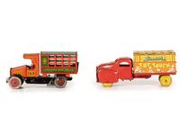 Five Tin Lithograph Vehicles
