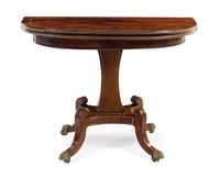 A Regency Rosewood Game Table