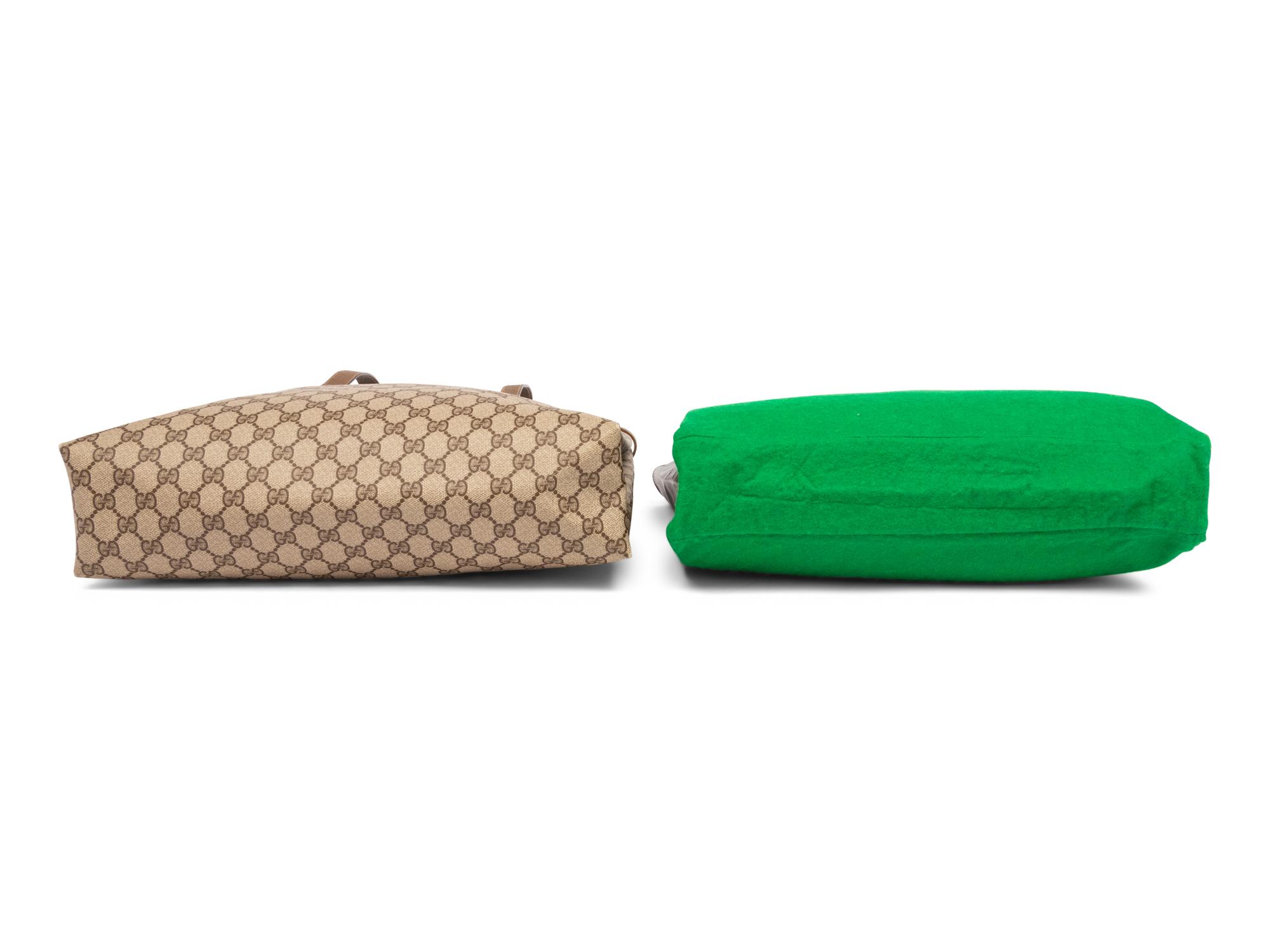 Two Gucci Tote Bags, 1980s