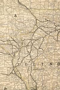 A Group of 13 maps of Chicago and Illinois, comprising: