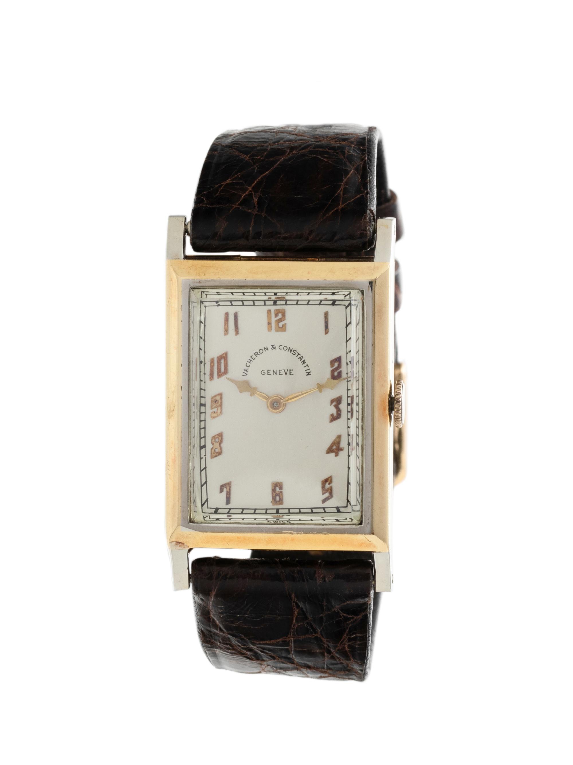 VACHERON & CONSTANTIN, VINTAGE, 18K YELLOW GOLD WRISTWATCH