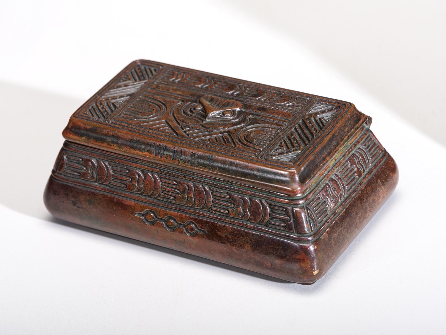 Indian Eight-Piece Desk Set